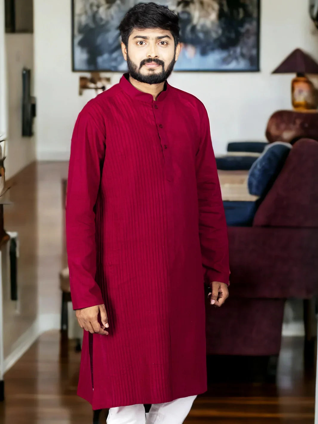 Khadi Cotton Men Kurta