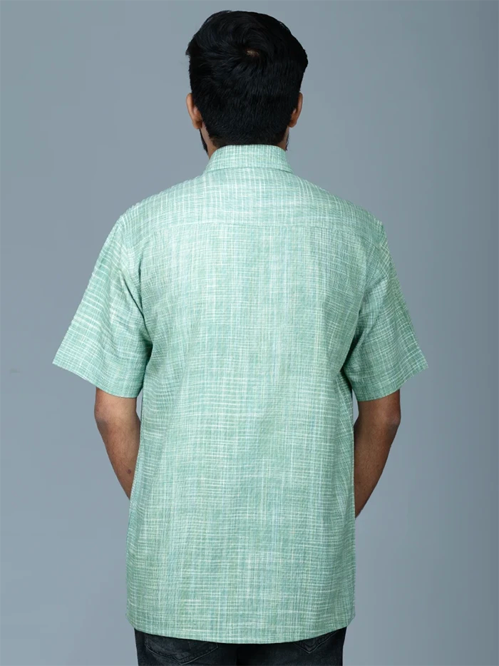 Green Springs Handwoven Cotton Men Shirt