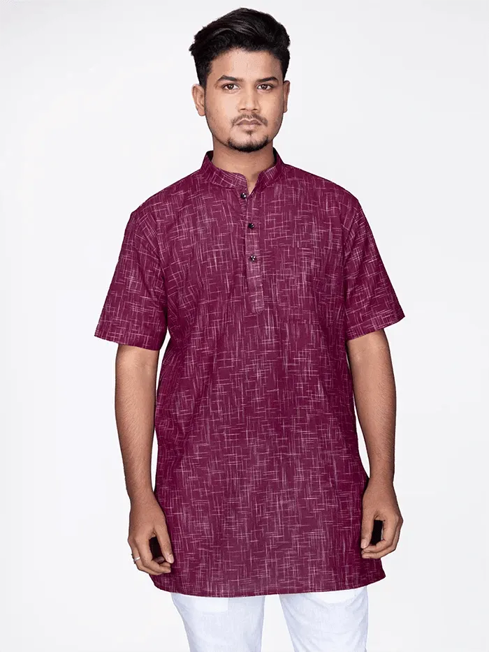 catawba Springs Handwoven Organic Cotton Men Kurta