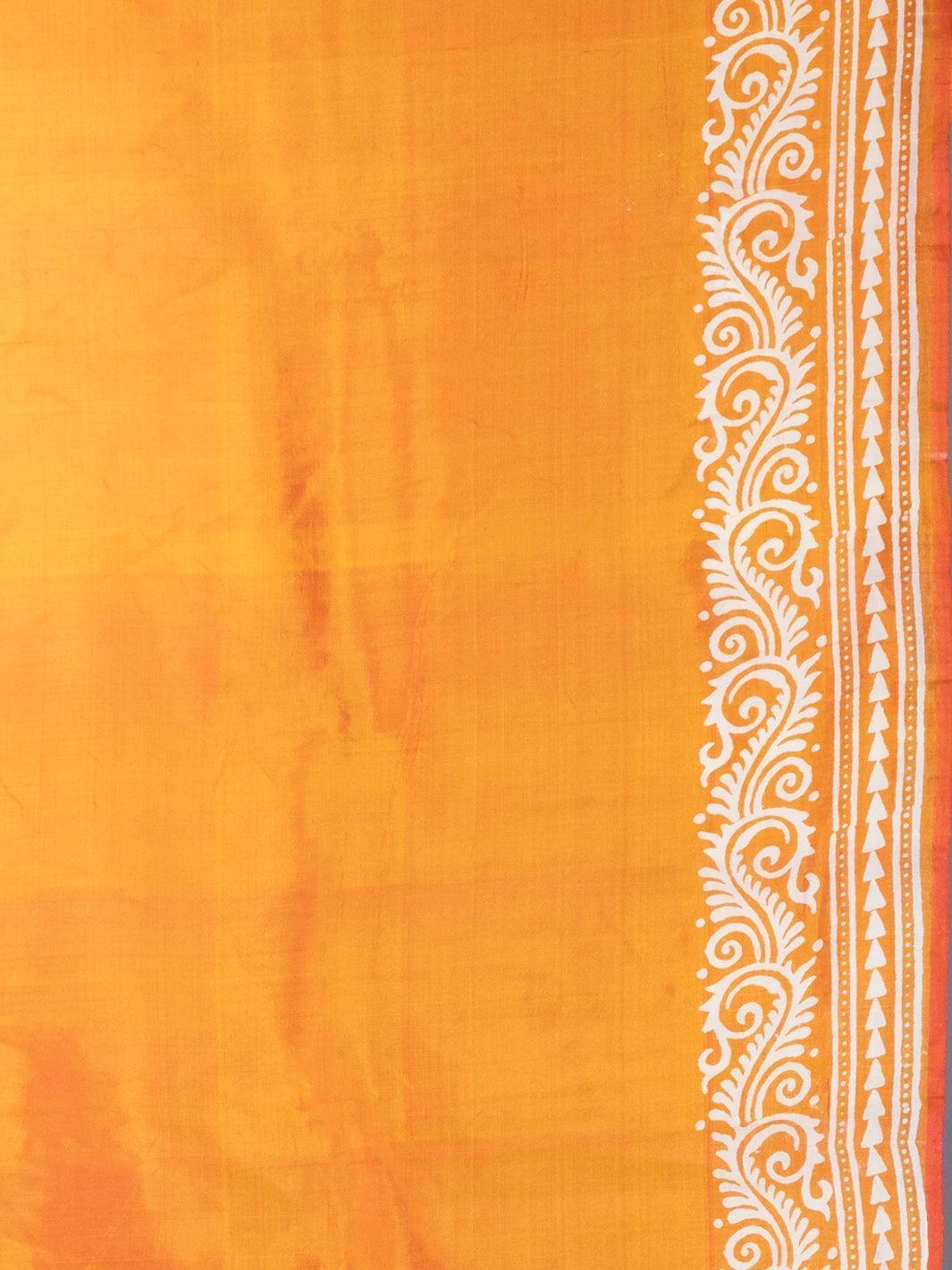 Par Anchal Printed Bishnupuri Katan Silk Saree