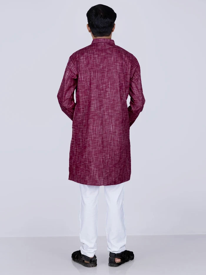 Catawba Springs Handwoven Organic Cotton Men Kurta