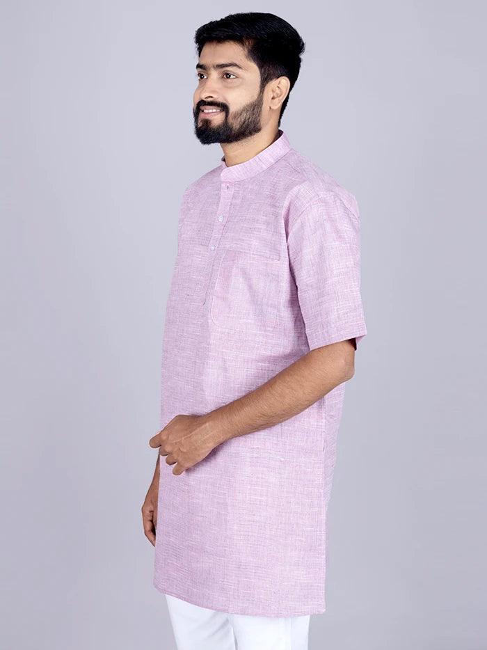 Lavender Springs Handwoven Organic Cotton Men Kurta