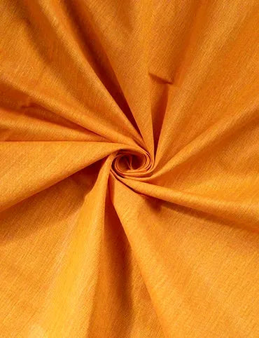 Orange Red Duel Tone Organic Cotton Fabric 44 Inch Width