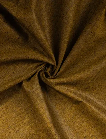 Brown Solid Organic Cotton Fabric 44 Inch Width